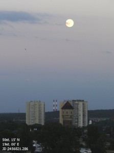 Najniższy Księżyc, 12.06.2014 godz.20.52